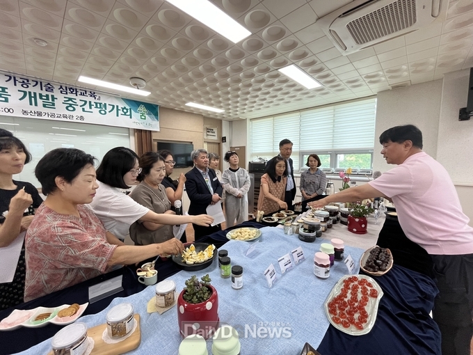 울진군농업기술센터 농산물 가공상품 개발 평가회