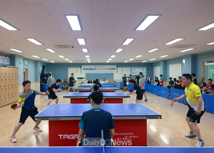 영양군, 제23회 영양군수기 탁구대회 개최