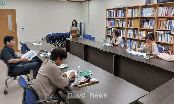 의성군, 지질공원해설사 간담회 개최