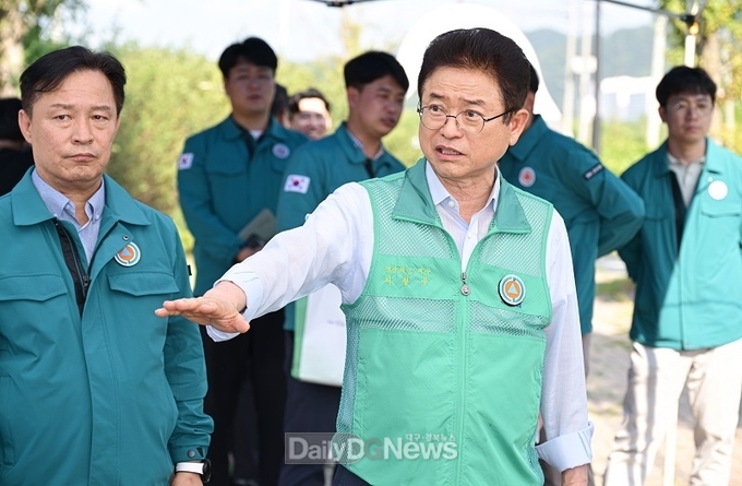 이철우 도지사, 우기 대비 재해예방사업장 현장 점검