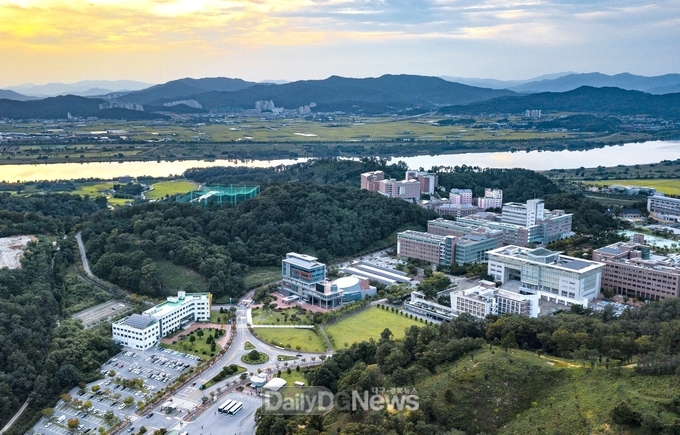 금오공대 대학 전경 