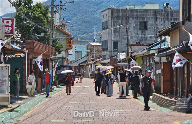 청도군, 유천마을 근대 문화거리 조성