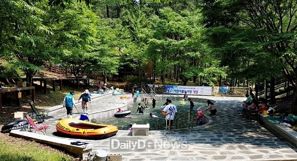 운주산승마자연휴양림, 7월 5일부터 물놀이장 개장