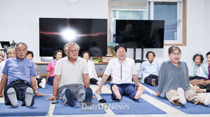 성주군 이웃사촌복지센터 용암면 문명1리 시원해교실 운영