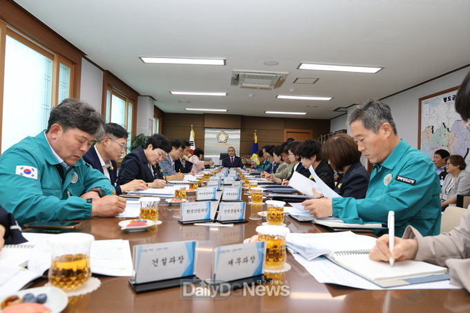 청도군의회, 제9대 후반기 첫 정례간담회 개최