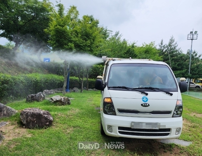 경산시, 집중호우에 따른 방역취약지역 특별방역소독