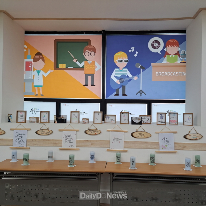 문경시학교밖청소년 캘리그라피 3급 자격증 5명 취득