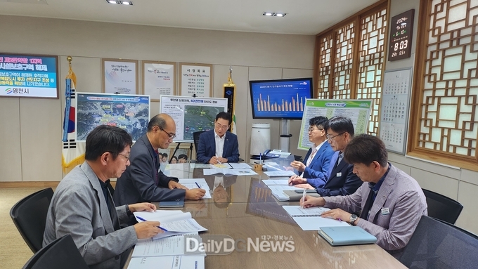 영천시, 신임부서장과 자유로운 소통시간 가져