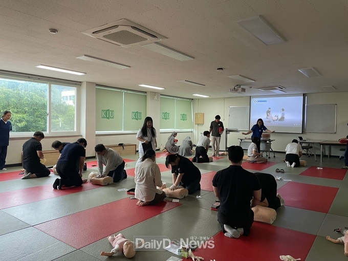 경산시, 시민맞춤형 심폐소생술 교육 실시