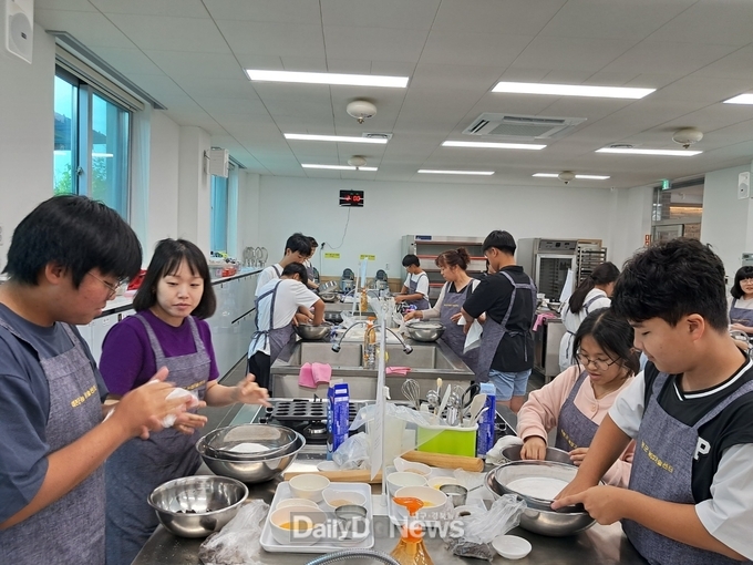 예천군농업기술센터, 사제동행 우리쌀 베이킹 교육