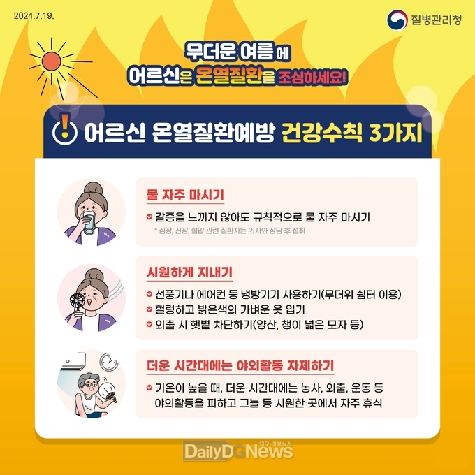 경산시, 폭염 대응 취약계층 방문건강관리 서비스 강화