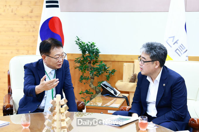 손병복 울진군수, 산림청 방문 울진금강송 특별 관리 요청