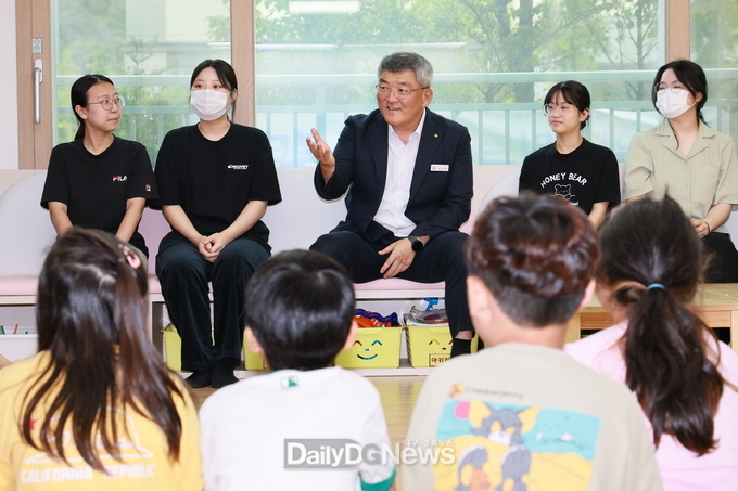 김학동 예천군수, 24시 다함께돌봄센터 시설 현장 방문 소통 시간 가져