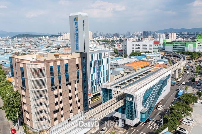 한국건강관리협회 경북지부 전경