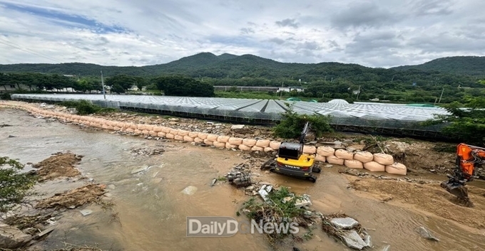 김천시 봉산면, 집중호우 피해에 따른 특별재난지역 지정