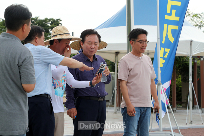 권기창 안동시장, 안동 수(水)페스타 현장 점검 