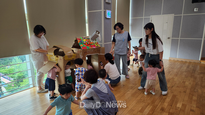 친환경 ESD 놀이터와 체험학습으로 어린이 가족 북적북적