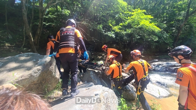 경북소방본부,‘산악 트레킹 사고’주의 당부