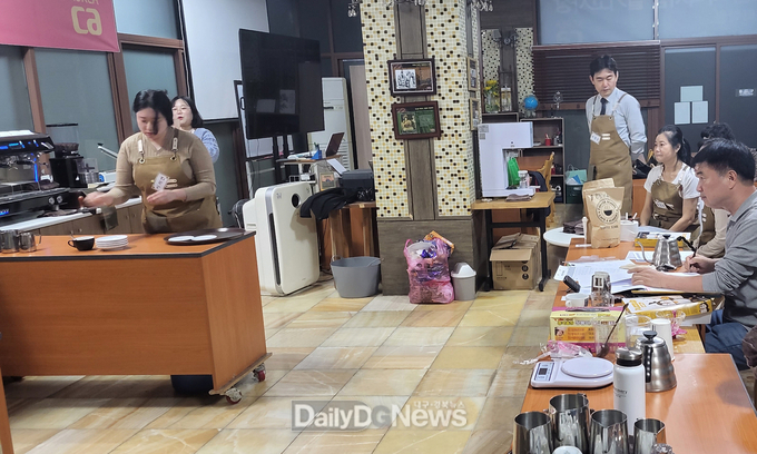 바리스타 대회 관련 사진