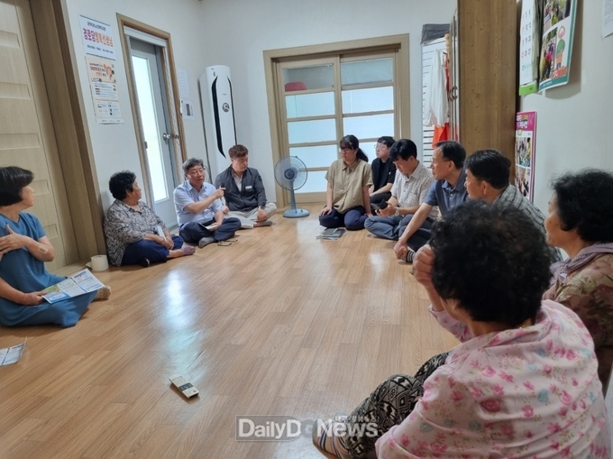군위군농업기술센터, 폭염대비 예찰 활동