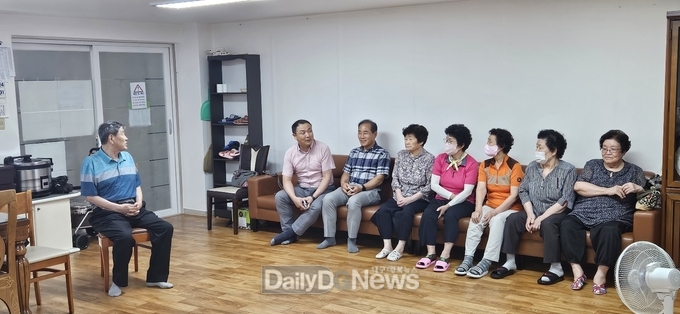 경산시 서부2동 폭염취약계층 위한 무더위쉼터 운영