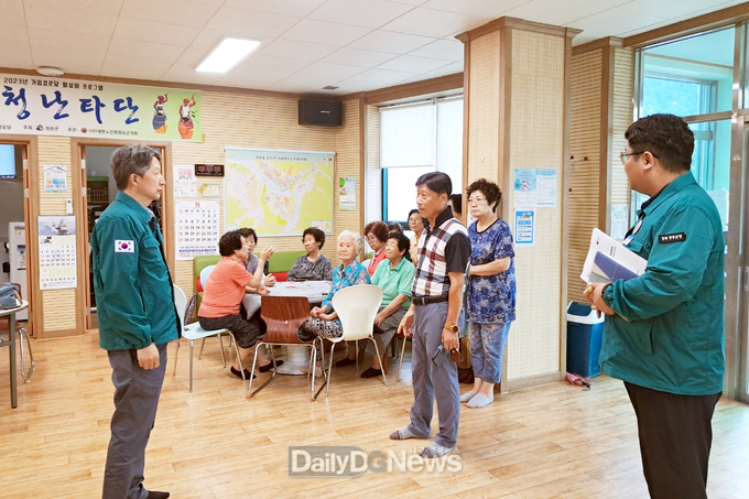 청송군, 폭염대비 무더위 쉼터 시설 점검 완료