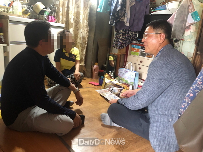 남산면, 혹서기 폭염대비 취약계층 현장 방문