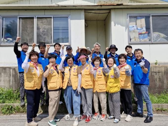 상주시 화서면 적십자봉사회, KBS 동행 주거환경개선 봉사활동