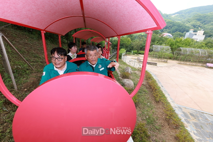 예천군, 곤충생태원 모노레일 운행 재개