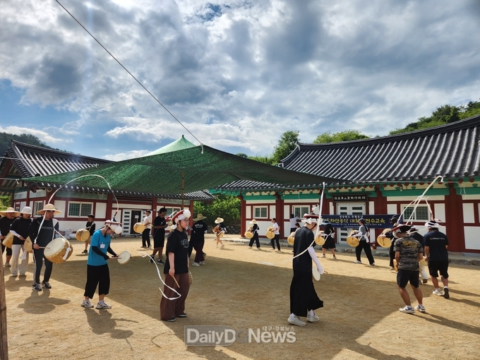 2024년 청도차산농악 대학생 여름 전수교육 