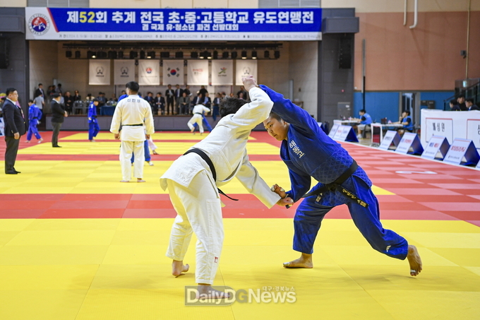 문경시, 제52회 추계 전국초중고등학교 유도연맹전 겸 국제 유·청소년 파견 선발대회 개최