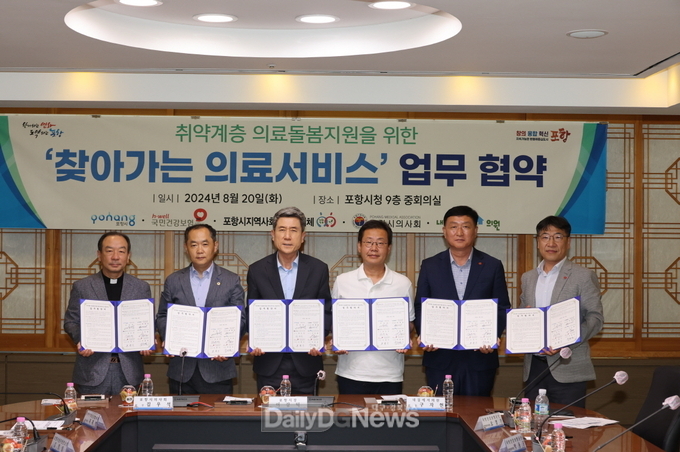 포항시, ‘찾아가는 의료서비스’ 취약계층 의료돌봄 지원 본격화