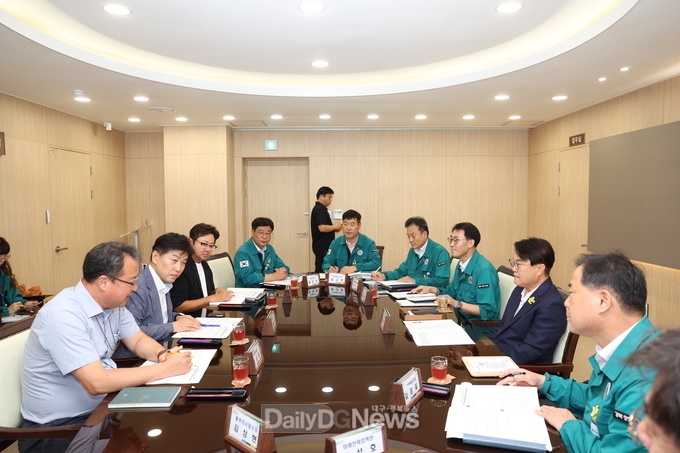 청도군수 대구지방환경청 운문댐(기후대응댐) 현행화 강력히 요구