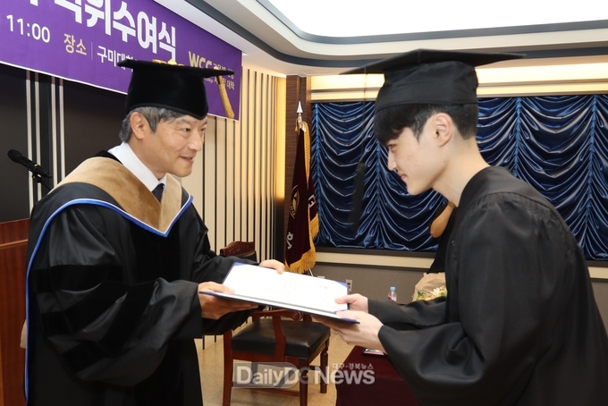 구미대, ‘조기취업형계약학과 제2회 학위수여식’개최