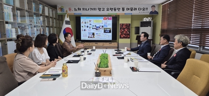 김학홍 경북도 행정부지사, 가족친화 기업 ㈜남경엔지니어링 방문