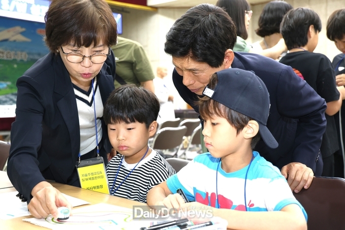 대구 달서구. ‘자율주행 코딩교육 성과공유회’ 개최 모습. (사진=달서구 제공)