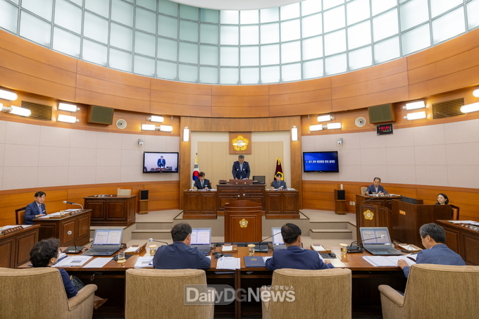 봉화군의회, 제266회 임시회 개회