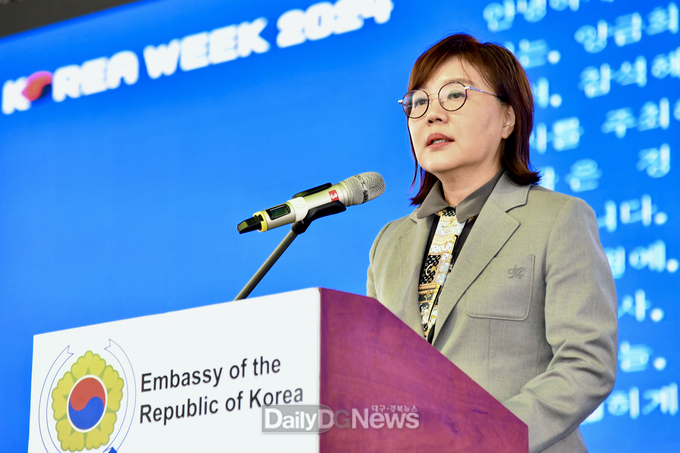 양금희 경북도 경제부지사, 몽골 울란바토르에서 열린 한국주간행사 개막식 참석
