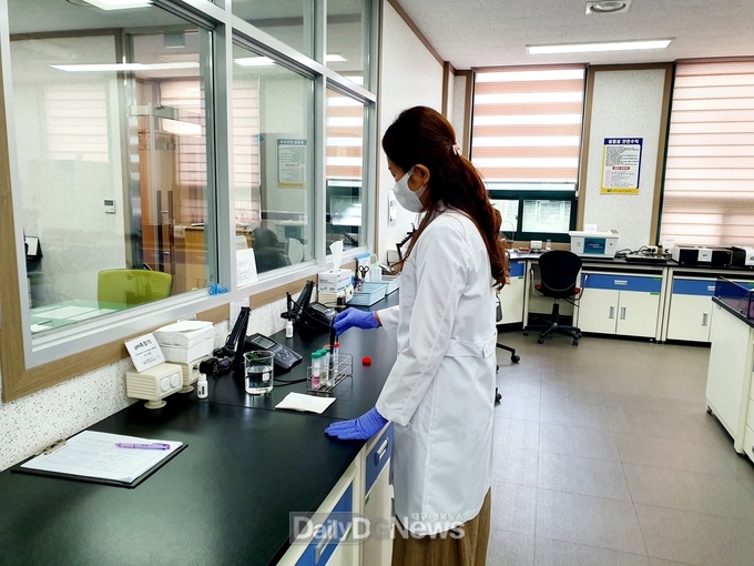로컬푸드 ‘상주품애’ 인증 농산물 잔류농약 검사 지원