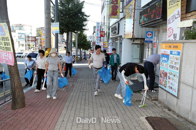 권기창 안동시장, 클린시티 추진 현장방문 시민들의 관심과 격려 당부