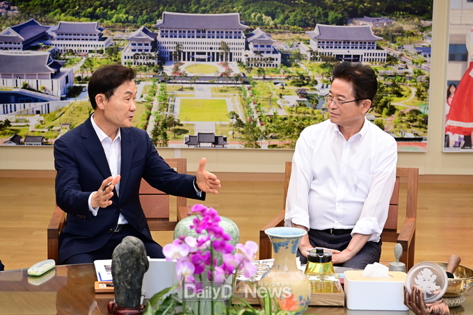 고령군, 주요 현안사업 추진 위한 경북도청 방문!