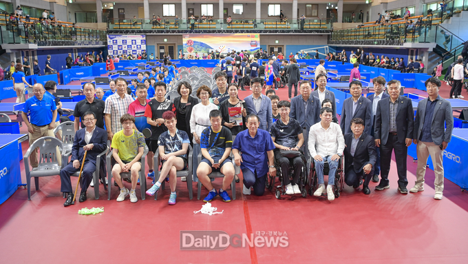제9회 경북도지사배 전국장애인탁구대회 문경서 개막!