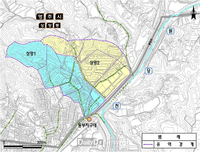 상망지구 유역현황