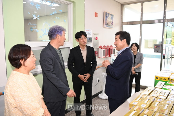 김천시, 추석 맞이 관계기관 및 사회복지시설 격려 방문