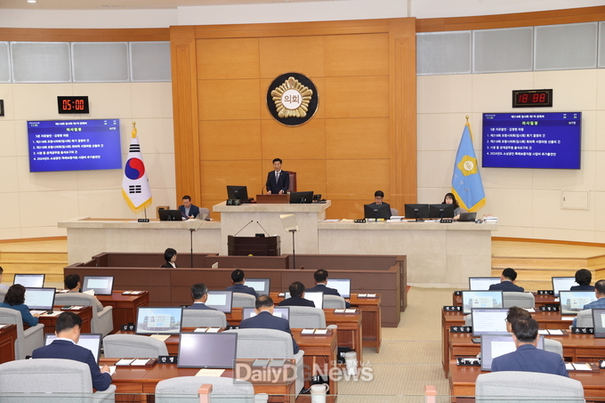 포항시의회 제318회 임시회 개회