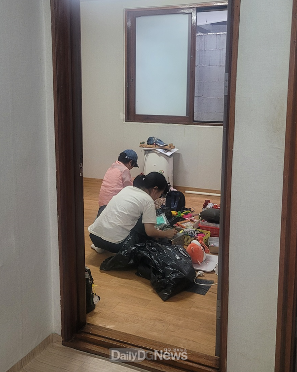 대구 서구. 노인학대 피해자 신속 통합사례관리 진행 모습. (사진=서구 제공)