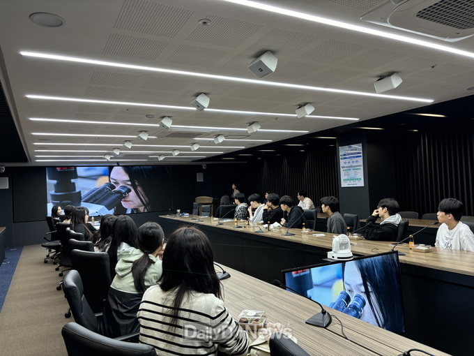 무주고등학교 학생 대상 실험실 견학 및 실습 시행