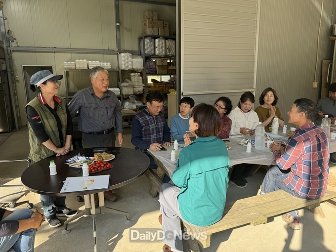 예천군, 정보화농업인회‘2024년 농가방문 현장 포스팅 교육’진행