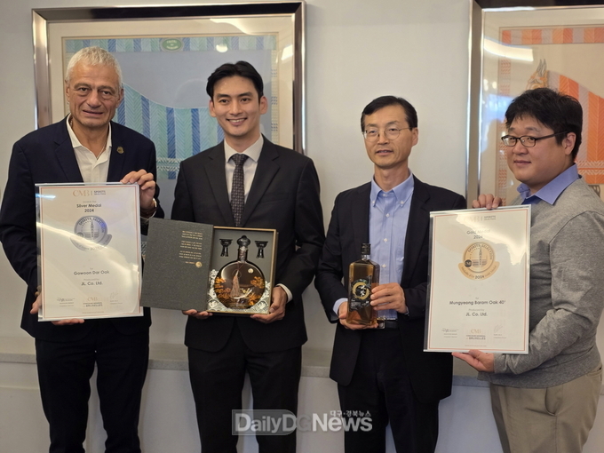 문경바람 오크 40% 금상수상, 전통 증류주의 자존심 세워