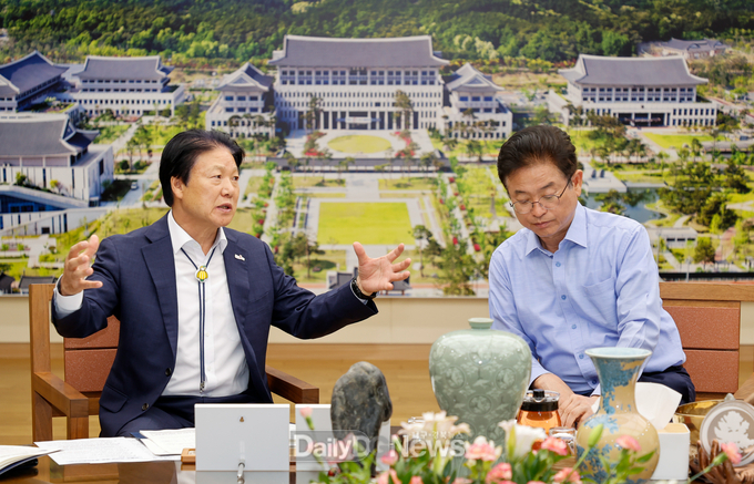 경북도청 방문, 동서3축(성주~대구 구간) 고속도로 예비타당성 조사 통과 등 지역 현안사업 협조 건의